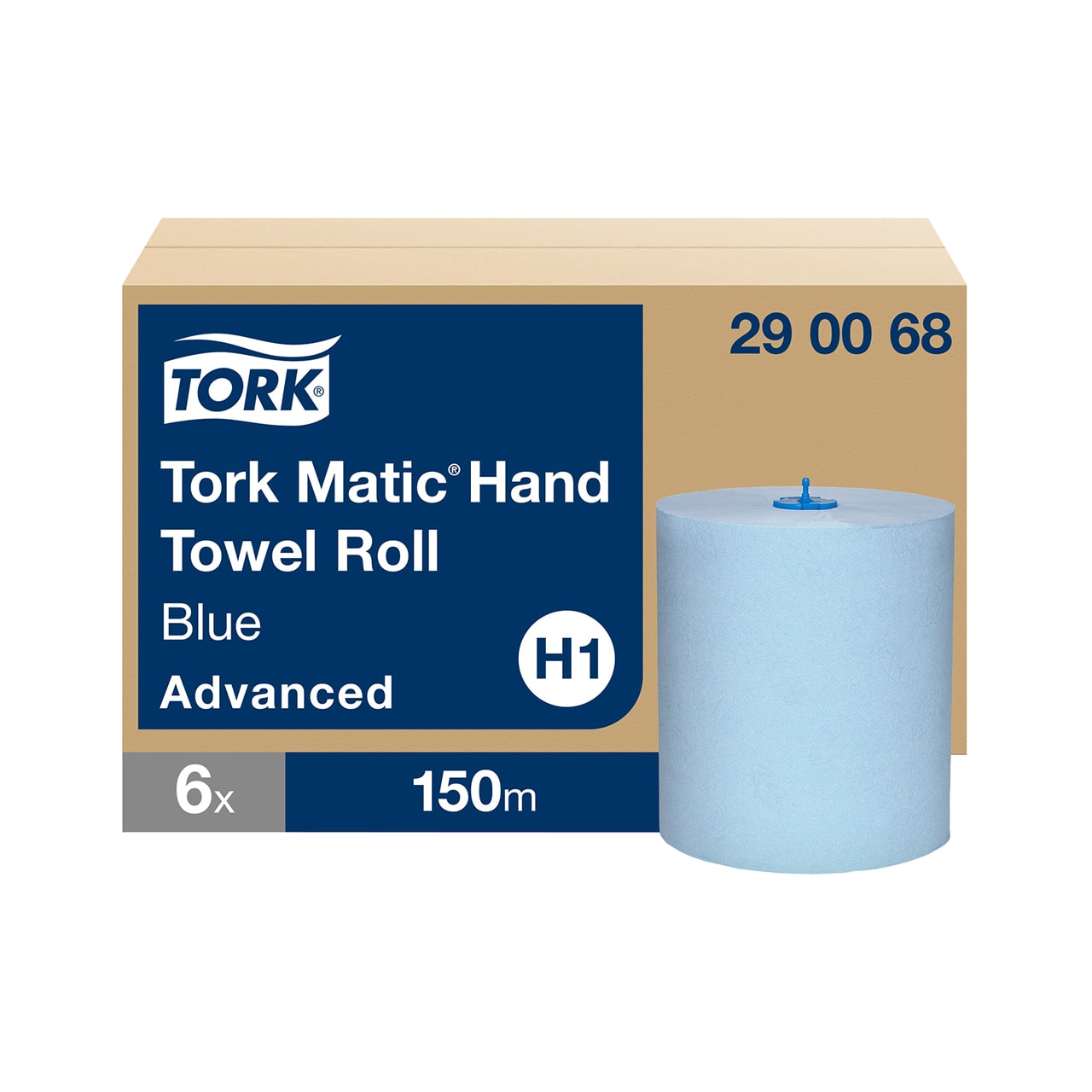 Tork Matic blaues Rollenhandtuch